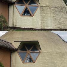 Geodesic-House-Wash-in-Camas-Washington 3